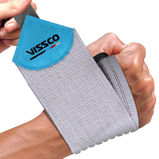 0604-WristBrace_MildSupport_-01_540x Wrist Brace (Mild Support) | Provides Compression & Support to the Wrist for Sports & Workout (Grey) - Image 1