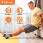 Ankler (Moderate Support)| 2 in 1 Anklet + Binder | Provides support & stability to the Ankle (Grey) - Image 6