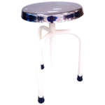 Revolving Stool Powder Coated With SS Top