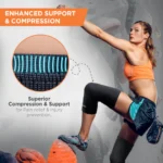 Spro Knee Cap Plus | Ideal mild support for free Knee movement | Color - Black (IN PAIR) - Image 4