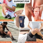 Functional Knee Support | Provides moderate support & stability to the Knee | Color - Black (Single Piece) - Image 4