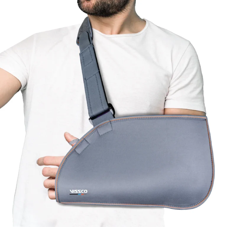 Arm Pouch Sling (Moderate Support)| Provides Support to the Shoulder & Arm (Grey)