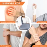 Arm Pouch Sling (Moderate Support)| Provides Support to the Shoulder & Arm (Grey) - Image 4