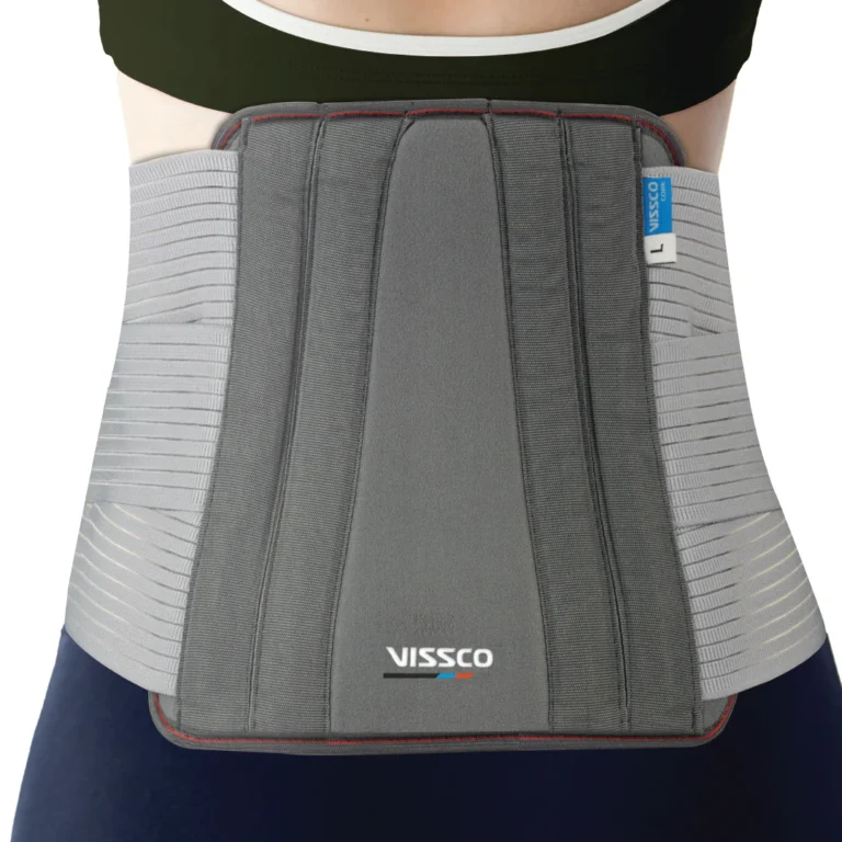 Lumbo Sacral Belt (LS Belt) | Supports the Lumbar Spine | Corrects Posture & Relieves Back Pain (Grey)
