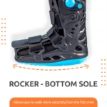 Pneumatic Walker Boot (Double Push Button - Long Type with 17" Height) - Image 2