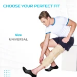 Knee Immobilizer | Locks the Motion & Stabilizes the Knee Joint (Beige) - Image 6