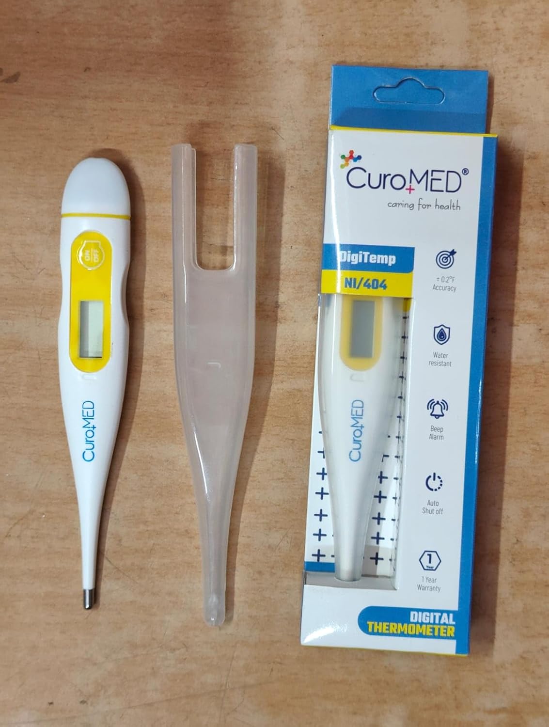 71-bKtv7KSL._SL1500_ CuroMED DigiTemp Digital Themometer - Image 1