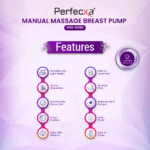 Manual Massage Breast Pump VHS-0290 (Easy Manual Milk Expression) | Comfortable & Convenient Breast Pumping PERFEXA - Image 4