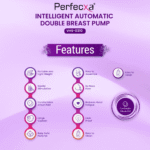 Breast Pump-0310 (Intelligent Auto Double) | Comfortable & Efficient Breast Milk Expression PERFEEXA - Image 3