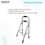 Dura Hemiplegic Walker | Aluminum Vissco - Image 2