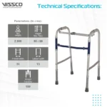 Dura Reciprocal Walker | Aluminum Vissco - Image 5