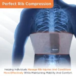 Rib Belt Standard (Chest & Rib Support) | Provides Comfortable Support to the Rib Area - Image 3