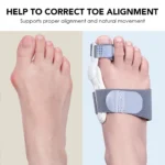 Bunion Corrector (Toe Alignment Support) | Helps Support & Protect the Big Toe VISSCO 0749 - Image 3